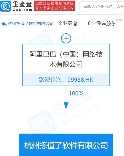 阿里巴巴再添新兵 成立“揀值了”軟件公司，注冊(cè)資本5億元
